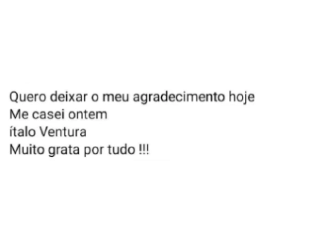 Print do depoimento